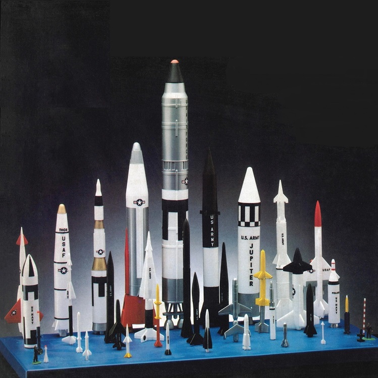 US Space Missile Set